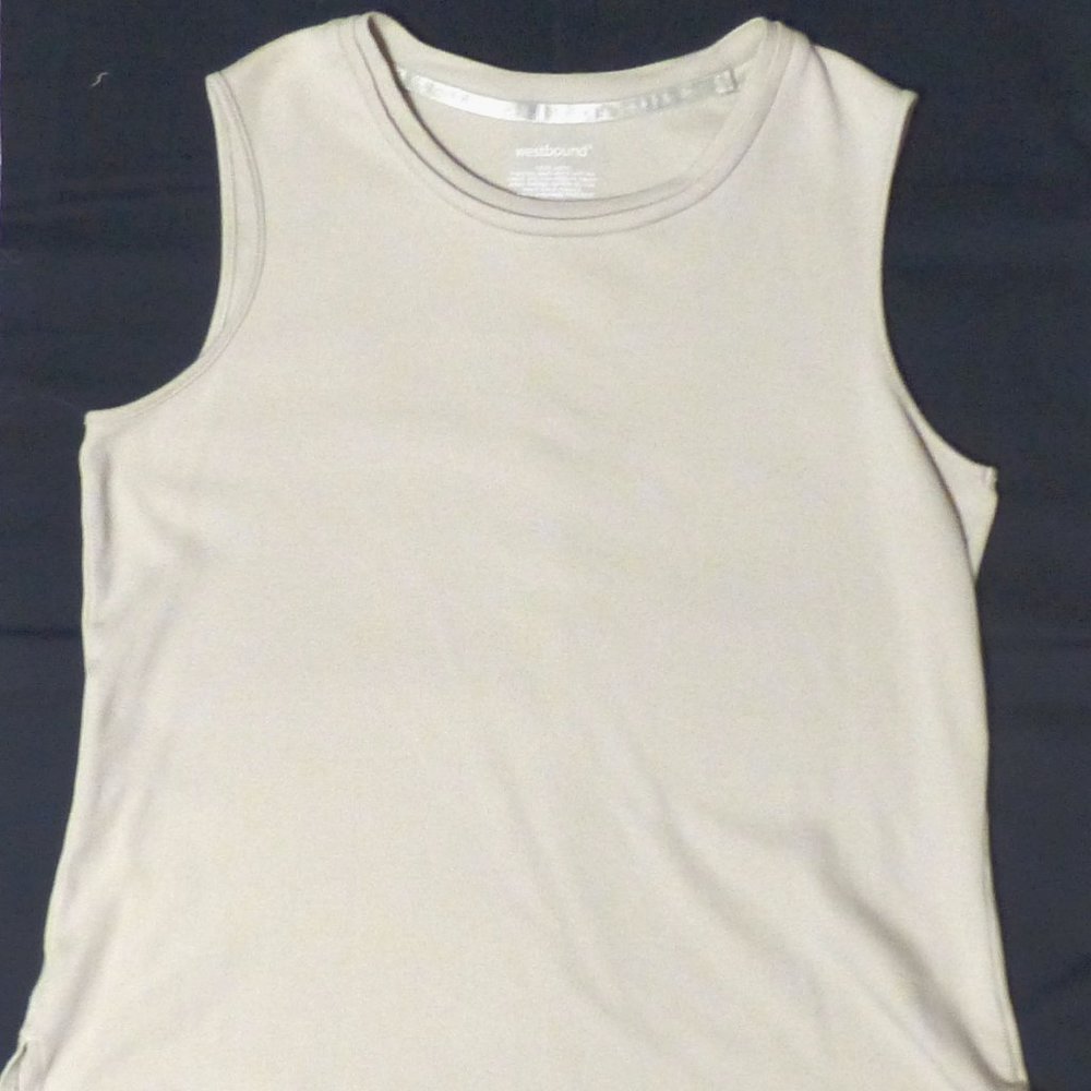 Westbound Women's Shell / Top   Tan / Beige Size M